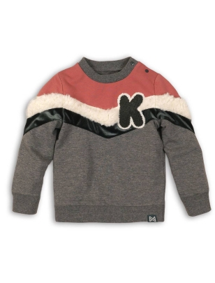 Girls Koko Noko - Sweatshirt - Grau/Rosa/Creme