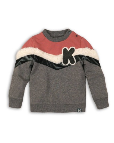Girls Koko Noko - Sweatshirt - Grau/Rosa/Creme