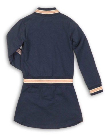 Girls DJ Dutch Jeans - Kleid Sweatstoff - Blau