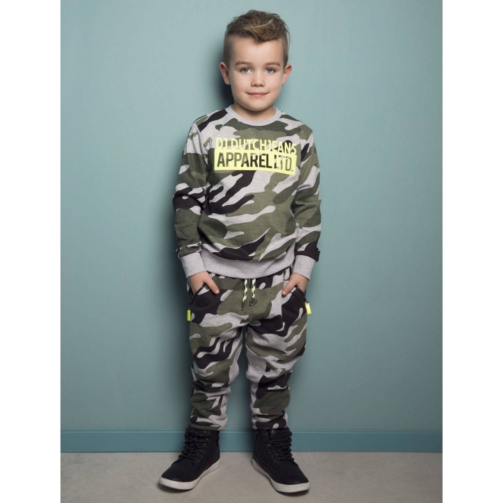 Boys DJ Dutch Jeans - Jogginghose - Grün/Camouflage