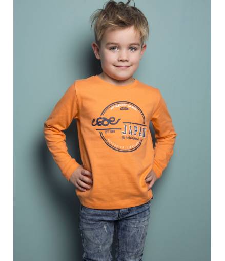 Teen Boys DJ Dutch Jeans - Langarmshirt - Orange