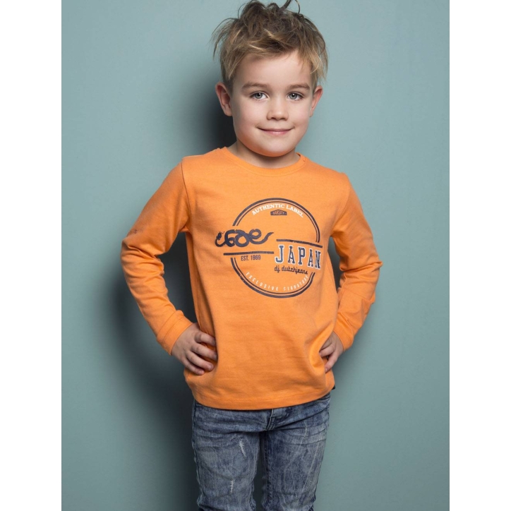 Boys DJ Dutch Jeans - Langarmshirt - Orange