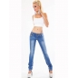 Jeans Fashion Denim - Flap Pockets - Blau