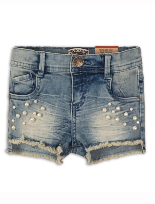 Kids Girls DJ Dutch Jeans - Shorts - Blau