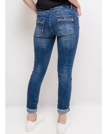 Jeans Melly & Co - Röhren - Blau