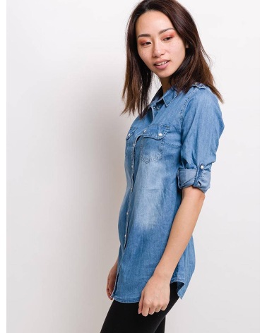Bluse Milas.91 - Jeans - Blau