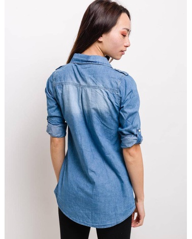 Bluse Milas.91 - Jeans - Blau