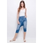 Caprijeans Place du Jour - Haremsstyle - Blau