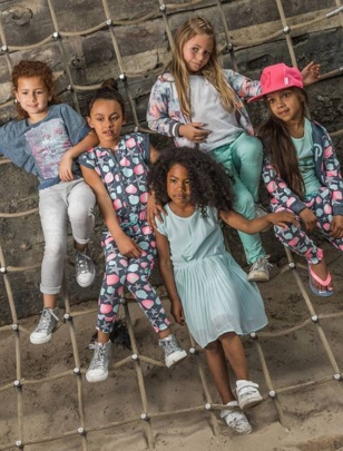 Kids Girls DJ Dutch Jeans - Sweatjacke - Blau/Bunt