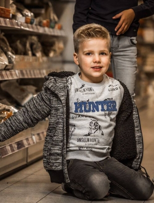 Kids Boys DJ Dutch Jeans - Jeans - Schwarz