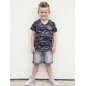 Kids Boys DJ Dutch Jeans - Kurzarmshirt - Grau/Camouflage