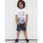 Kids Boys DJ Dutch Jeans - Shorts - Grau/Schwarz