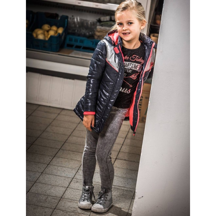 Kids Girls DJ Dutch Jeans - Wintermantel - Dunkelgrau