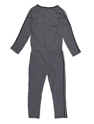 Kids Girls DJ Dutch Jeans - Overall - Schwarz/Weiss