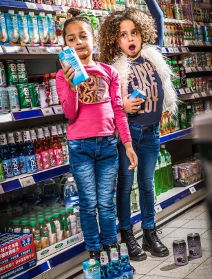 Kids Girls DJ Dutch Jeans - Jeans - Blau