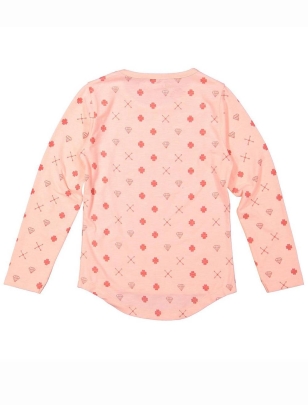 Kids Girls DJ Dutch Jeans - Langarmshirt - Rosa