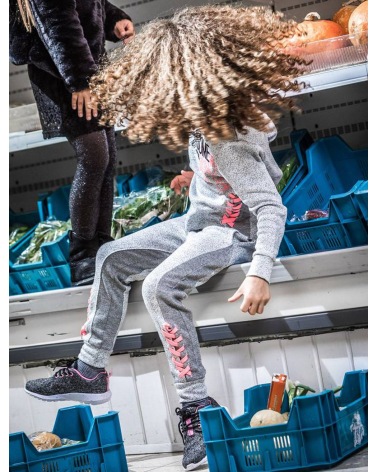 Kids Girls DJ Dutch Jeans - Jogginghose - grau