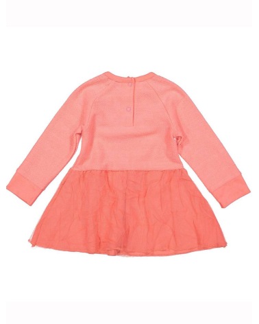 Kids Girls Dirkje - Kleid - Neonkoralle