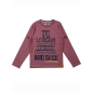 Teen Boys DJ Dutch Jeans - Langarmshirt - Bordeaux