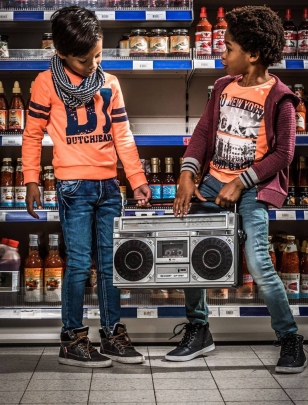 Kids Boys DJ Dutch Jeans - Jeans - Blau