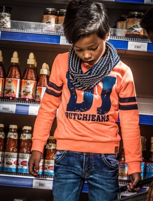Teen Boys DJ Dutch Jeans - Sweatshirt - Koralle
