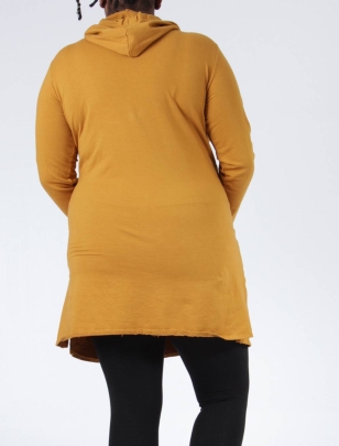 Sweatshirt Italy Moda - Oversized - Curry