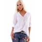 Bluse Fashion - Lustige Flamingos - Weiss