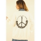 Pullover Capucine - Peace - Ecru