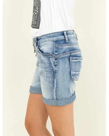 Jeans Shorts Naiif - Schöne Knöpfe - Blau