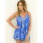 Top Capucine - Fantasie -Blau