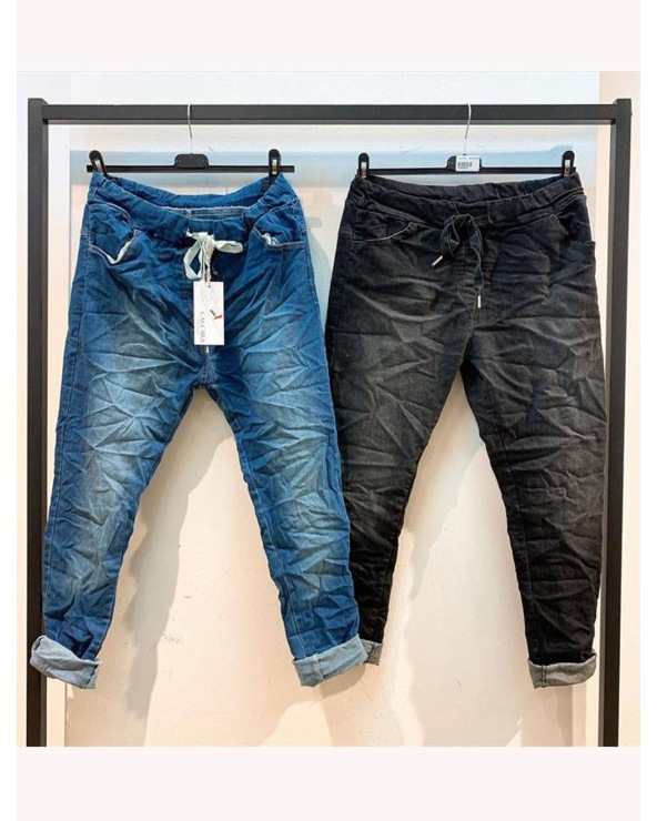 Jeans Cascara - Schlupf - Schwarz Jeans