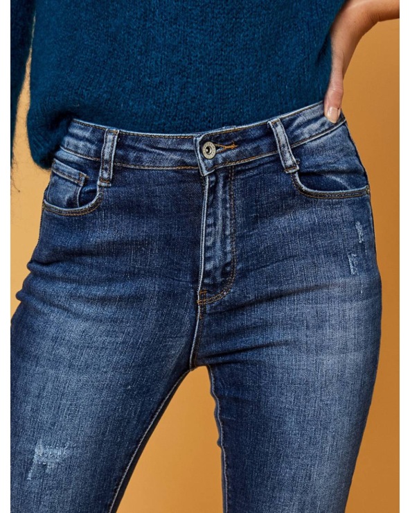 Jeans Original Demin - Push Up - Blau