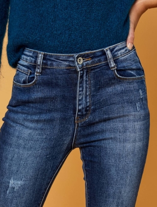 Jeans Original Demin - Push Up - Blau