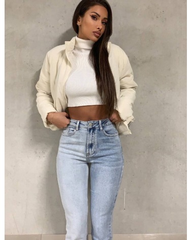 Mom Jeans Redial - Highwaist - Blau