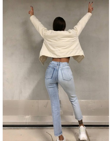 Mom Jeans Redial - Highwaist - Blau