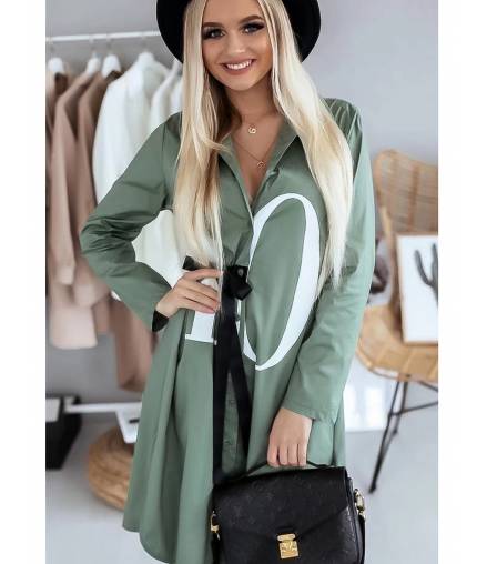 Bluse Schilo Jolie - Oversized - Oliv