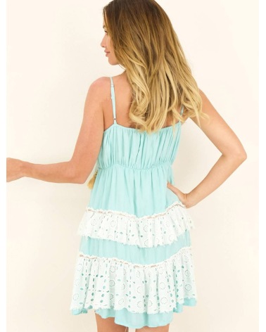 Kleid Capucine - Indian Style - Mint