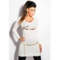 Strickkleid Koucla - Logo - Creme