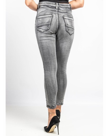 Jeans Newplay - High Waist - Schwarz
