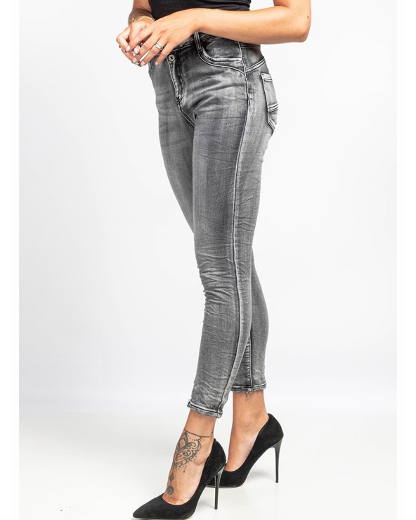 Jeans Newplay - High Waist - Schwarz