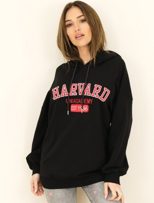 Pullover Studio Eleven Collection - Hoodie - Schwarz