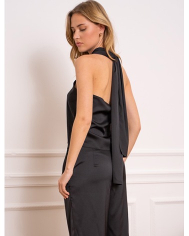 Top Choklate - Satin/Wickeltechnik - Schwarz