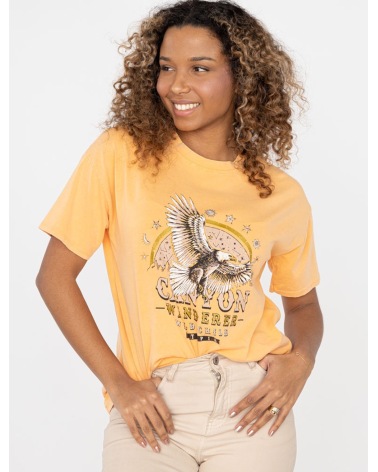 Kurzarmshirt Lovika - Adler - Orange