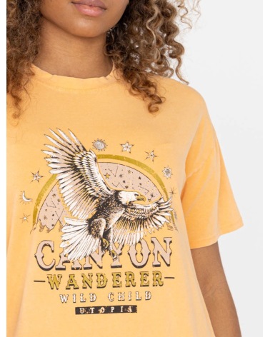 Kurzarmshirt Lovika - Adler - Orange
