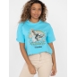 Kurzarmshirt Lovika - Adler - Hellblau