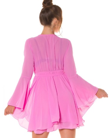 Kleid Koucla - Chiffon - Pink