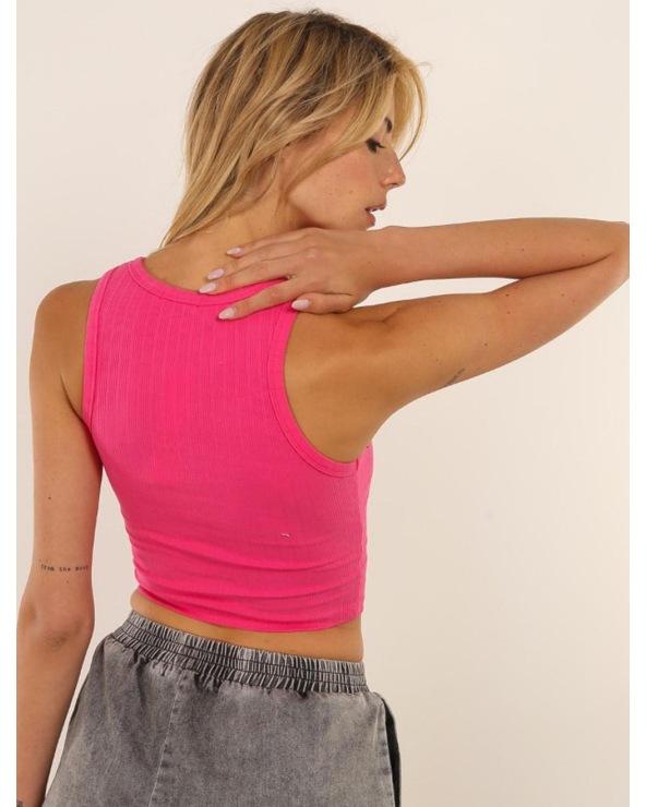 Tanktop Daphnea - Bauchfrei - Pink