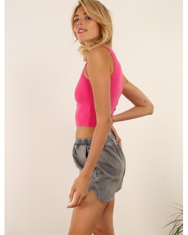 Shorts Daphnea - Jeans Basic - Anthrazit