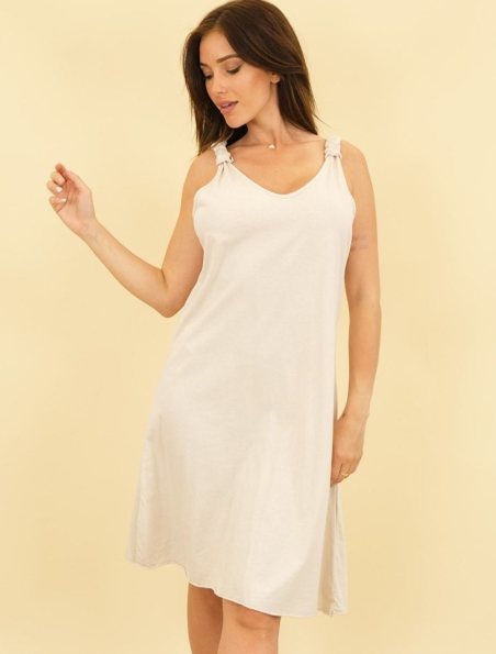 Kleid Capucine - Oversized - Beige