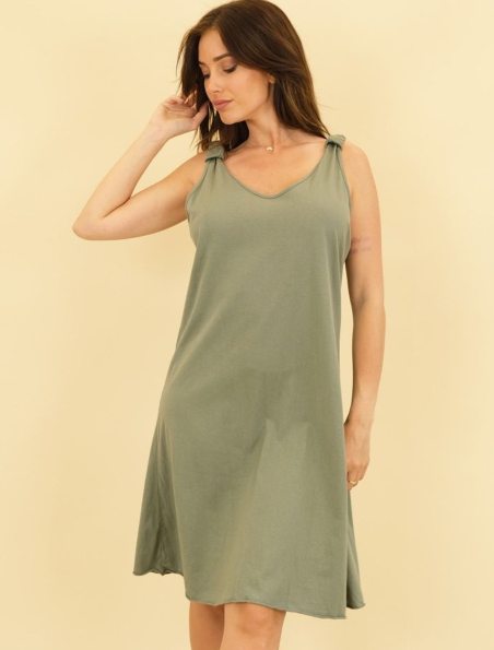 Kleid Capucine - Oversized - Oliv